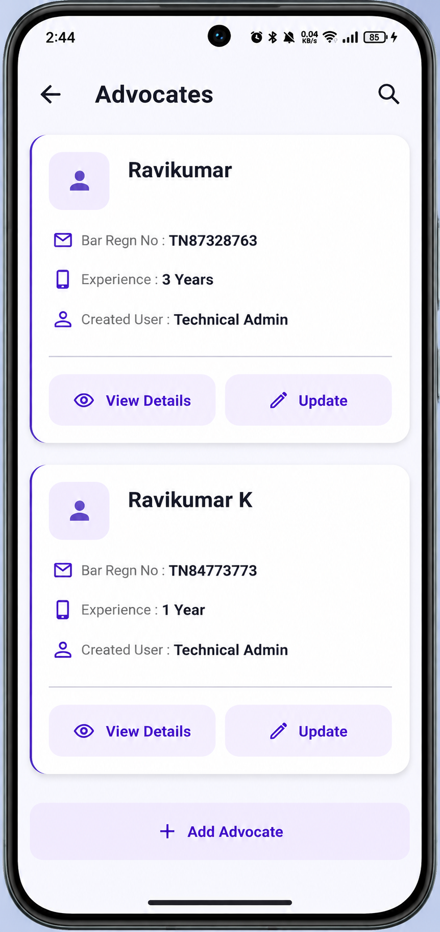 Advocate Directory
